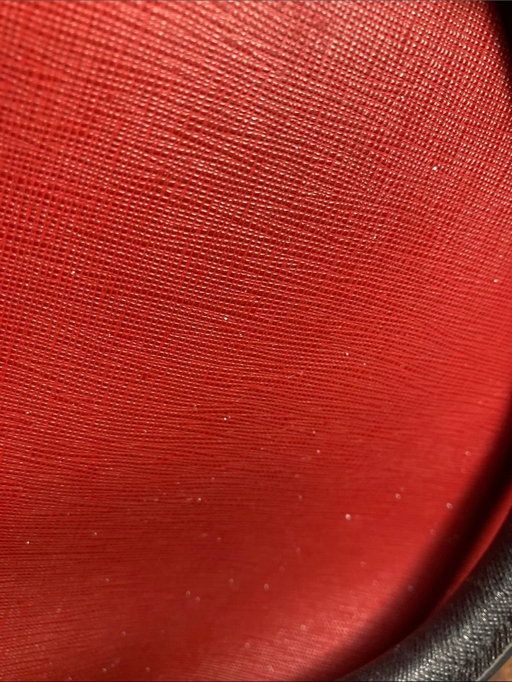 Michael Kors Red and Black Saffiano leather Satchel tote